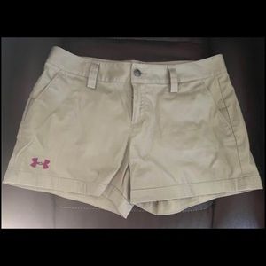 Women’s under armor golf shorts